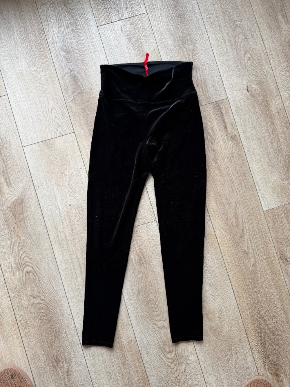 Spanx velvet leggings